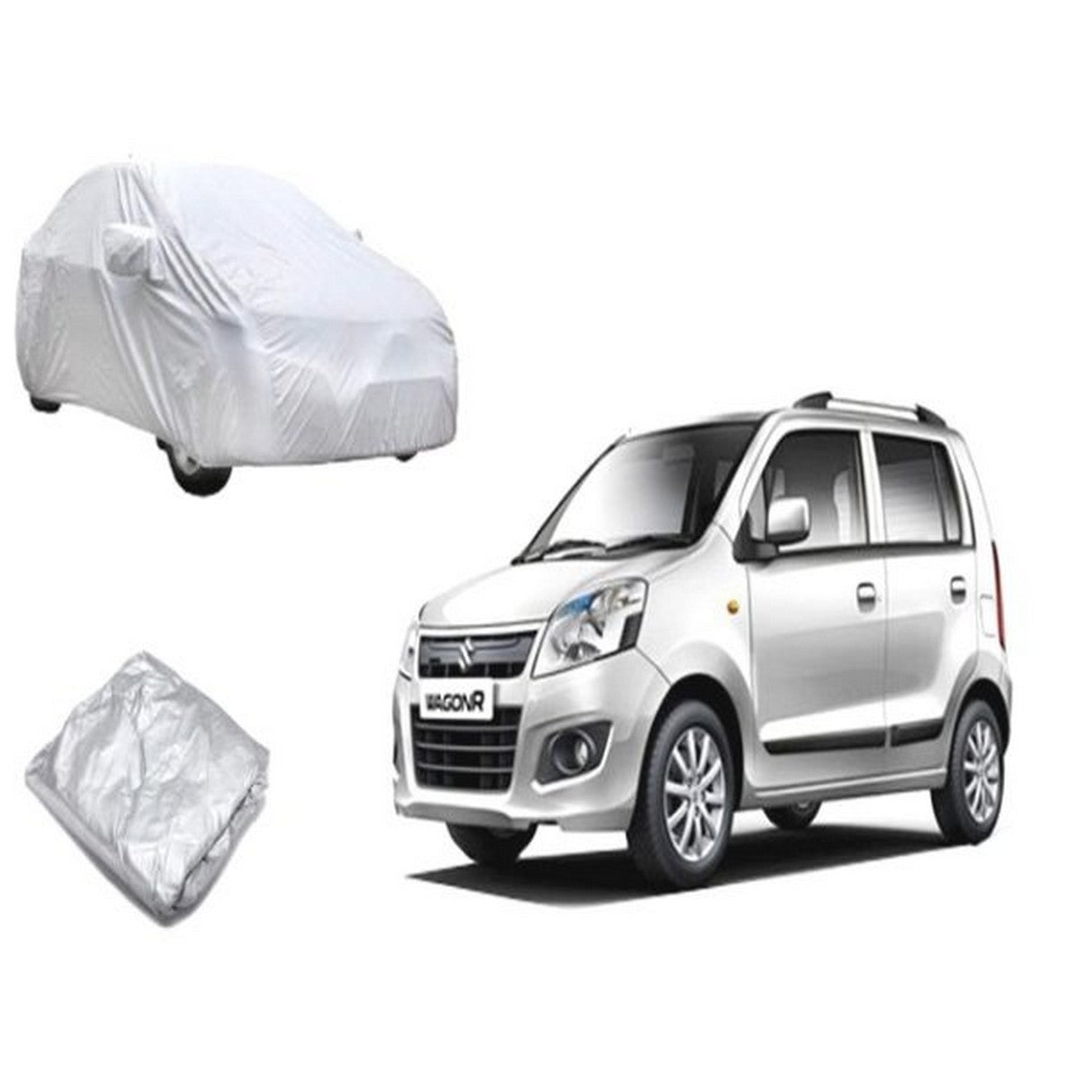 Suzuki Wagon R Water and Dust Proof Car Top Cover - Full Body Cover - Scratchless Quality