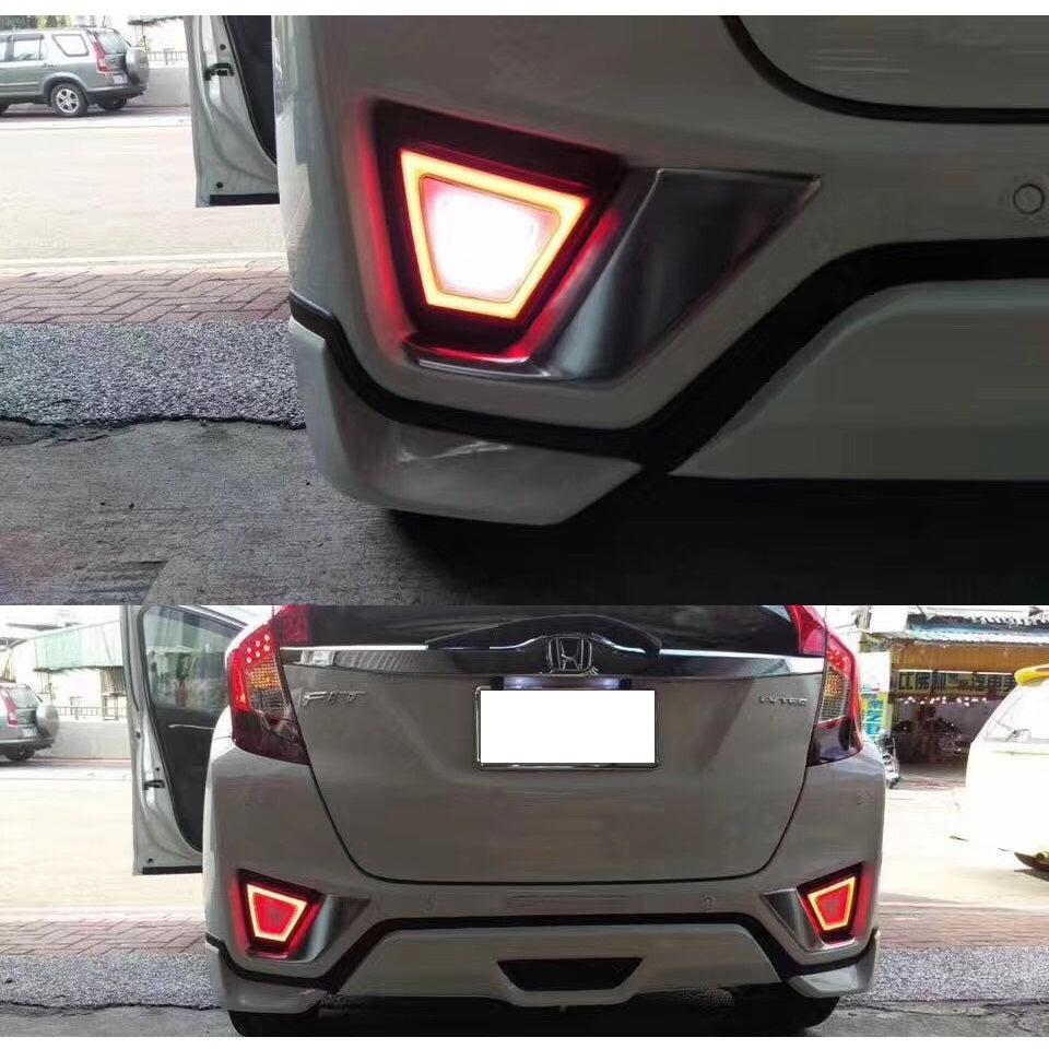 Back Bumper Reflector – Brake LED Light for Honda Fit