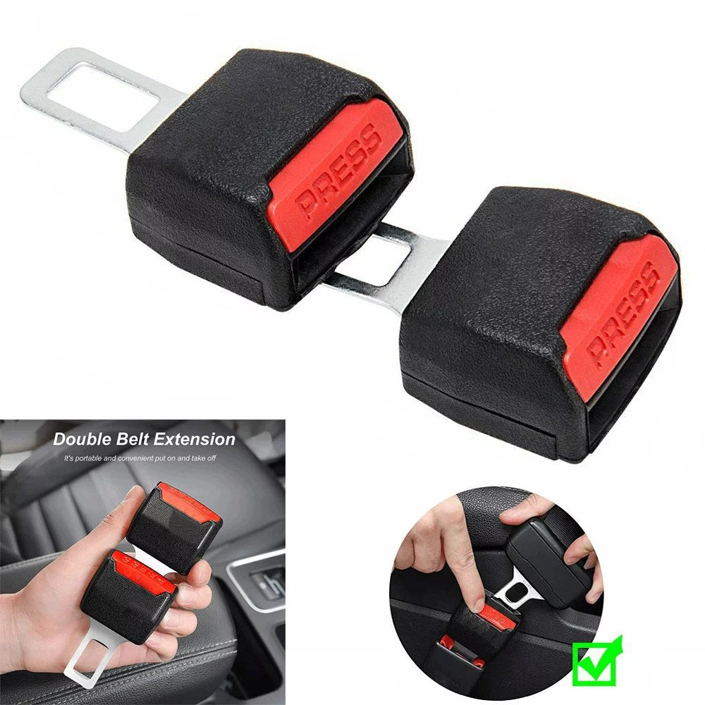 1 Pair Car Seat Belt Clip Extender Support Buckle