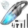 Portable Cordless Handheld Vacuum Cleaner, 8000PA Strong Suction, 120W High Power, Wet & Dry Use, Quick Cleaning for Car, House & Office