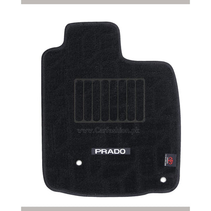 TOYOTA PRADO CARPET CAR FLOOR MAT | HIGH QUALITY DIAMOND CARPET SERIES CAR FLOOR MATS