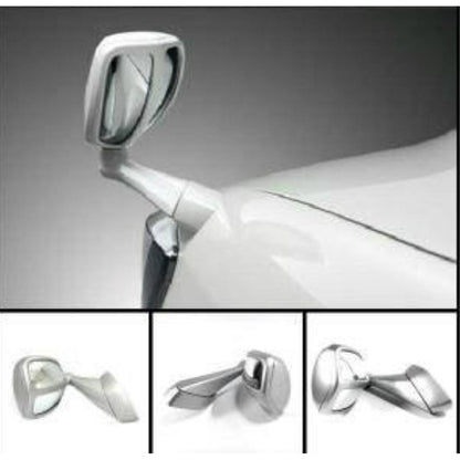 Universal Car Fender Mirror Silver