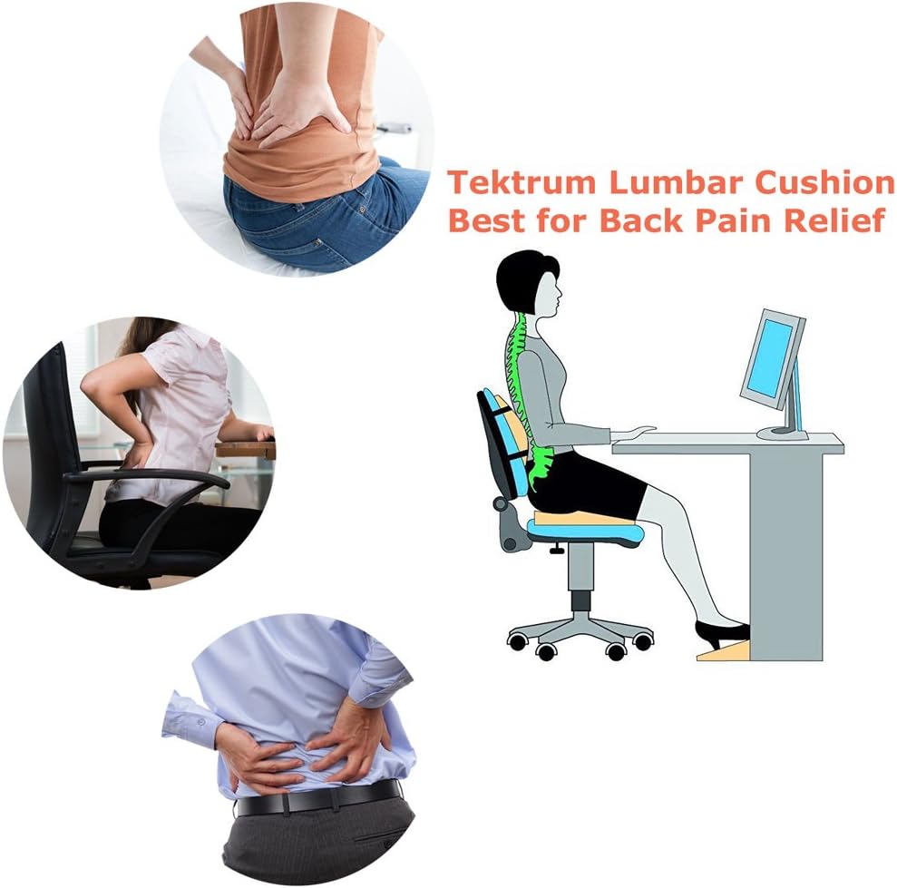 Universal Lumbar Support Cushion For Car | Back Posture Support