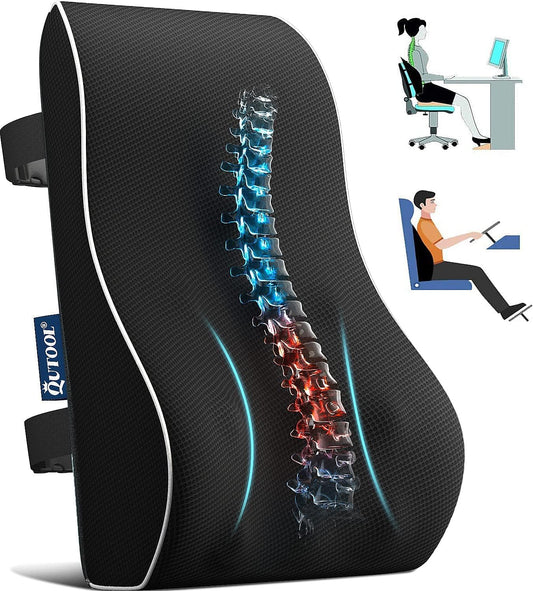 Universal Lumbar Support Cushion For Car | Back Posture Support