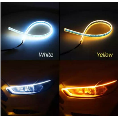 2pcs Headlights DRL With Running Indicator For all Cars