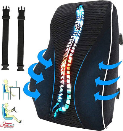 Universal Lumbar Support Cushion For Car | Back Posture Support