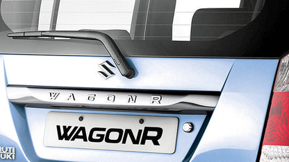 SUZUKI WAGON R BACK GARNISH CHROME REAR TRIM WAGONR CAR