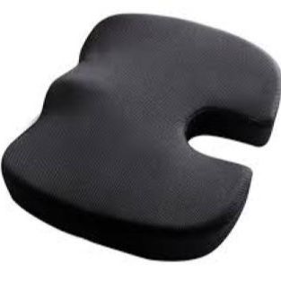 Foam Orthopedic Wedge Car Seat Cushion, Non-Slip Coccyx Pad, Pain Relief - for Car and Office