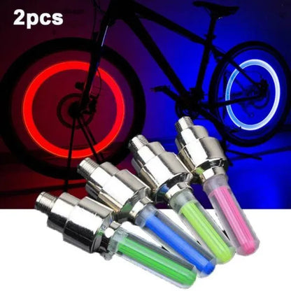 Pack Of 4 Universal Car / Bike Tyre LED Light with Motion Sensor