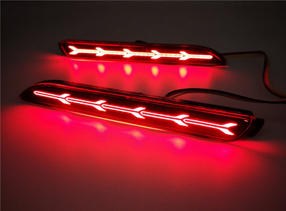 Led Car Rear Bumper Reflector Tail Brake Light Bar For Toyota Camry 06-14