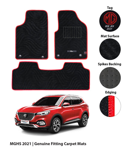 MG HS CARPET CAR FLOOR MAT | HIGH QUALITY DIAMOND CARPET SERIES CAR FLOOR MATS