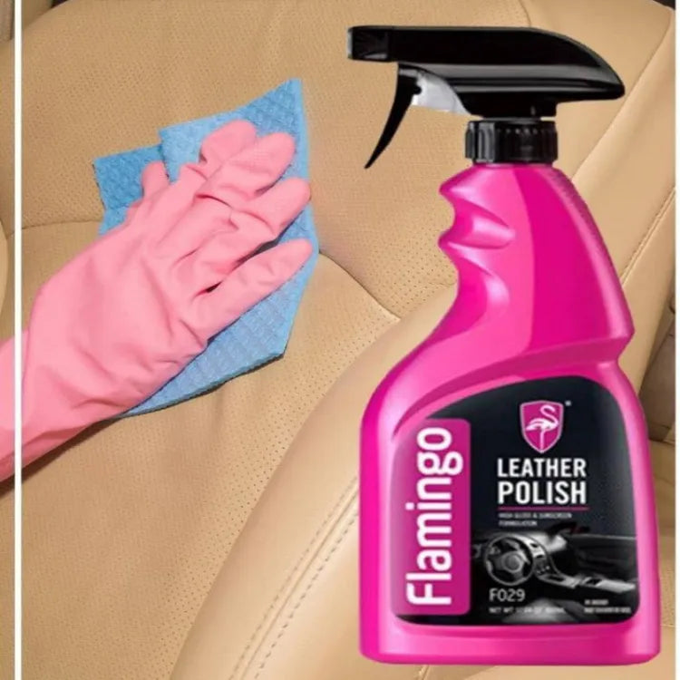 Flamingo Car Leather Polish High Gloss Shine F029- 500ml