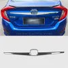 Honda Civic X Back Rear Trunk Lid Chrome Garnish – Model 2016-2021