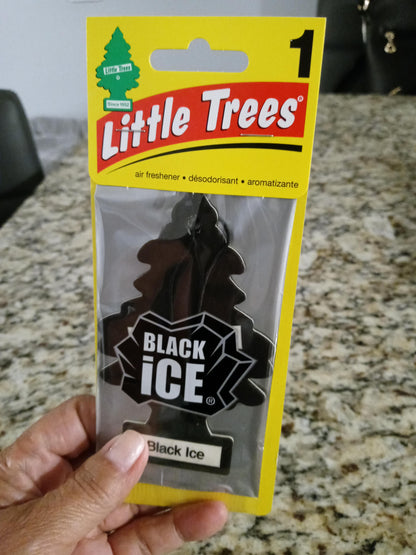 Little-Trees Black Ice Little Tree Air Freshener- CHINA