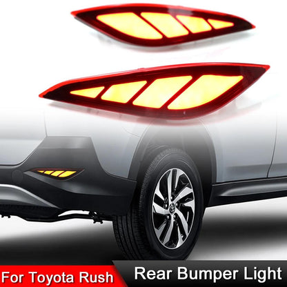 LED Rear Bumper Reflector Light for Toyota Rush