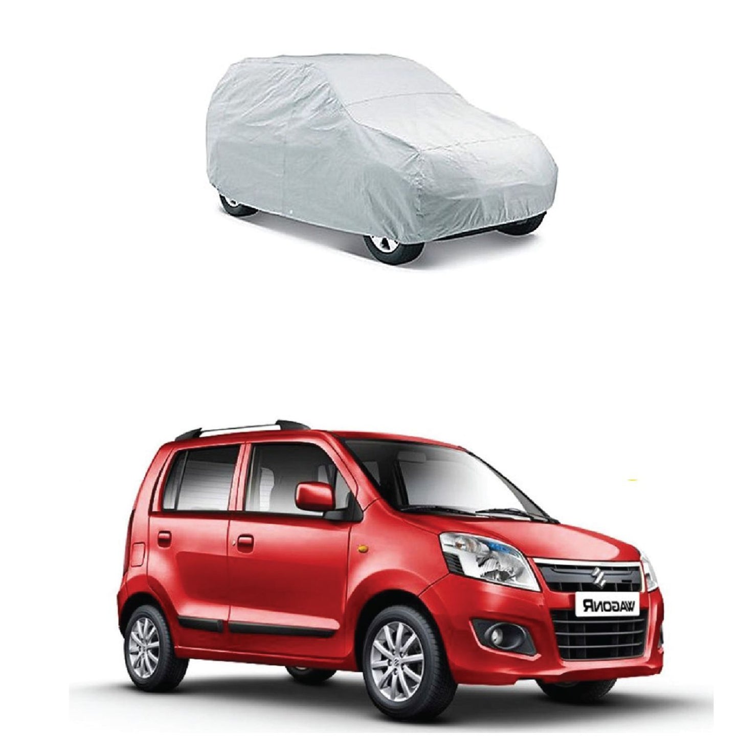 Suzuki Wagon R Water and Dust Proof Car Top Cover - Full Body Cover - Scratchless Quality