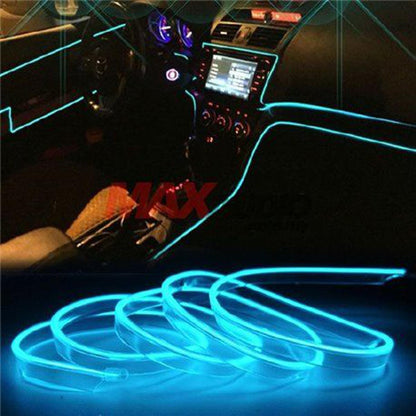 Car Dashboard Neon Light 2 Meter Ice Blue