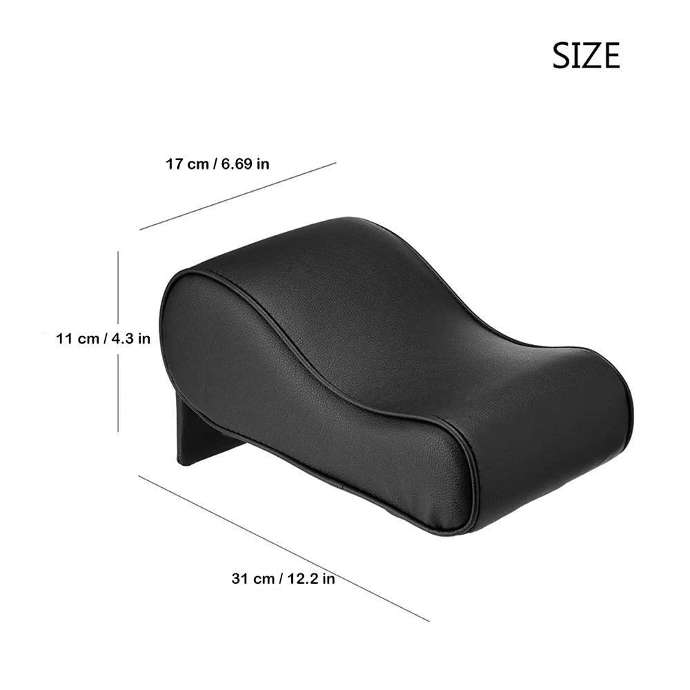 Car Armrest Box Mat Pad Car Memory Foam Armrest Cushion Center Console Armrest Pillow With Mobile Phone Holder Storage Bag