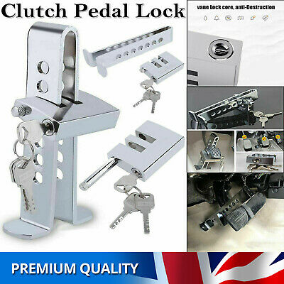 Car Pedal Lock Brake And Clutch Security Lock Anti Theft For All Cars