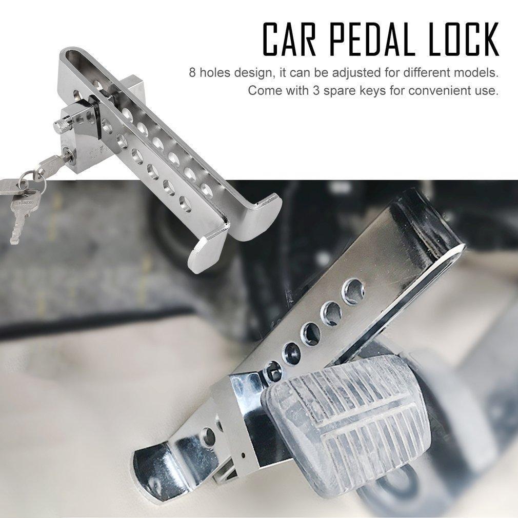 Car Pedal Lock Brake And Clutch Security Lock Anti Theft For All Cars